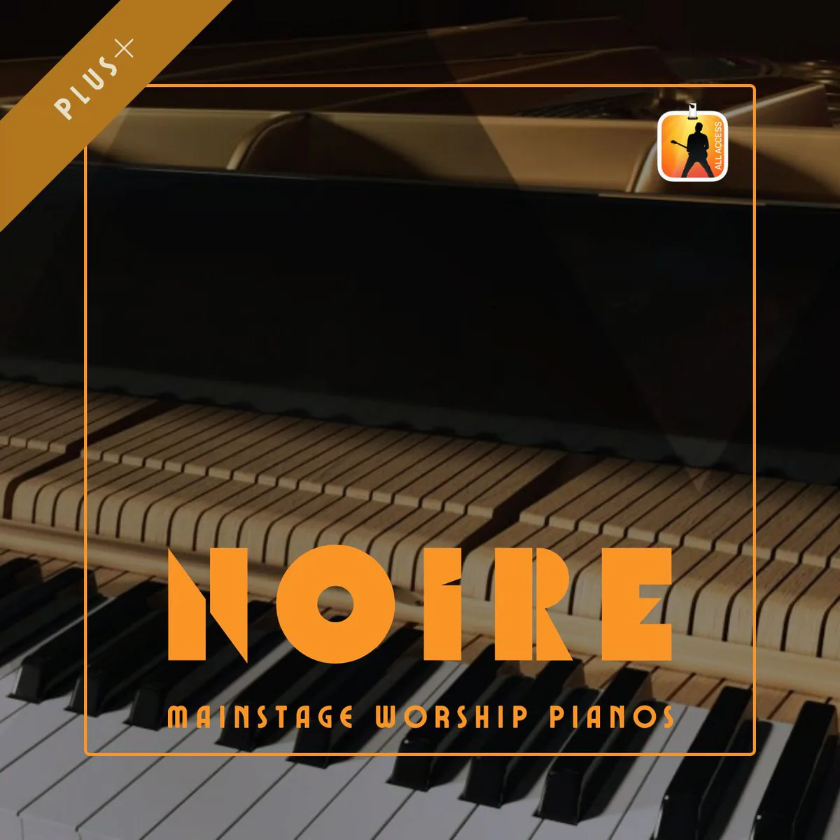 Mainstage worship piano plus - Noire
